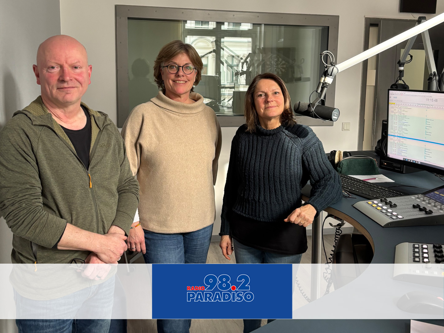 Jens Ziller, Leiter von Immanuel Dialog, Stefanie Lemmer, Beraterin im Gesundheitsmanagement und Moderatorin Julia Nogli (v.l.n.r) Jens Ziller, Leiter von Immanuel Dialog, Stefanie Lemmer, Beraterin im Gesundheitsmanagement und Moderatorin Julia Nogli (v.l.n.r)